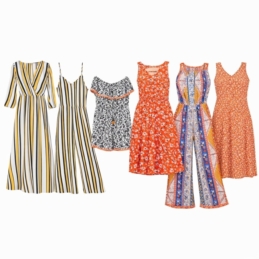 6 Summer Dress Bundle M/L | Gap, Flying Tomato, Old Navy Floral Boho Vacation Dr - Picture 14 of 14